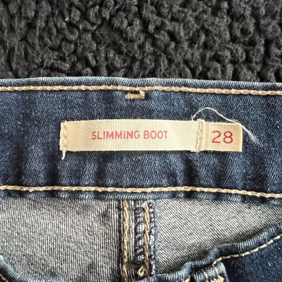 Levi’s Women’s Jeans Slimming Boots Waist 28 - Picture 5 of 5